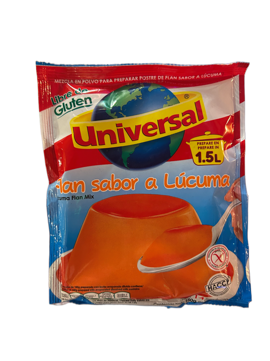 Universal Flan Sabar Lucuma