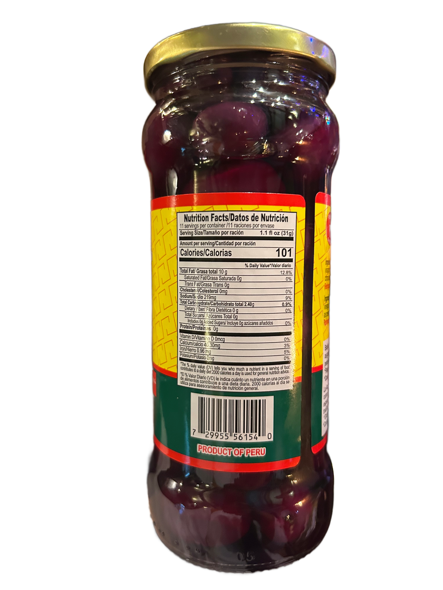 Peruvian Botija Olives